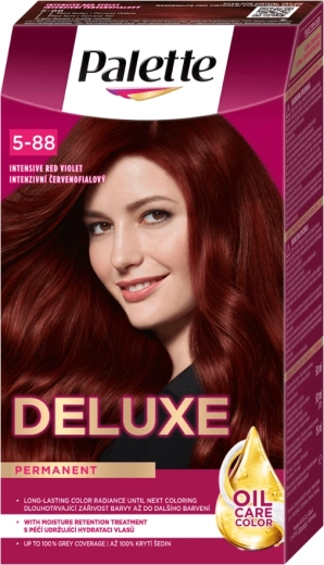 Palette Deluxe vopsea permanentă roșu-violet intens 50 ml