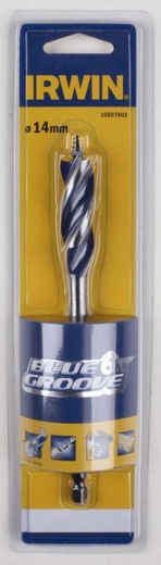 Burghiu pentru lemn BLUE GROOVE 6 × 14 mm IRWIN