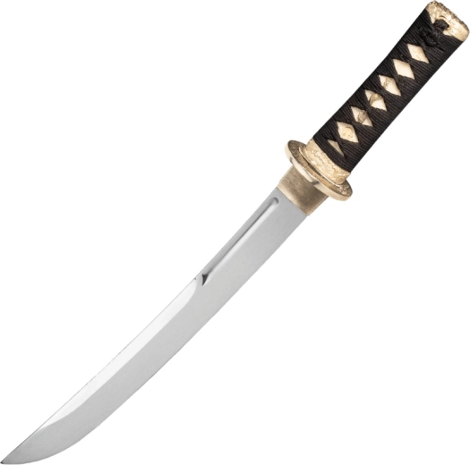 Cold Steel O Tanto Emperor Series sabie de colecție 33,7 cm cu mâner din lemn și teacă
