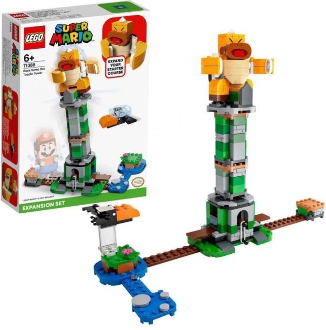 LEGO Super Mario Boss Sumo Bro Turnul Căzător - Set de Extindere