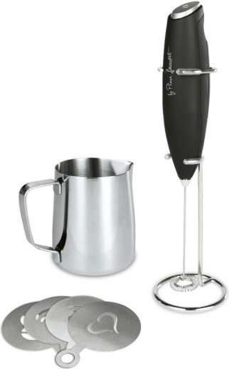 Lamart Kaffe – spumator de lapte cu recipient și șabloane