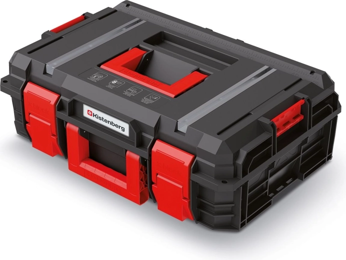 Cutie pentru scule X-BLOCK TECH, 546 × 380 × 194 mm, negru