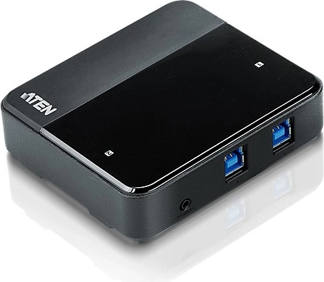 Aten comutator USB 3.0 pentru 2 computere și 4 dispozitive