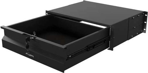 Sertar Lanberg pentru rack 19" 3U 360 mm negru