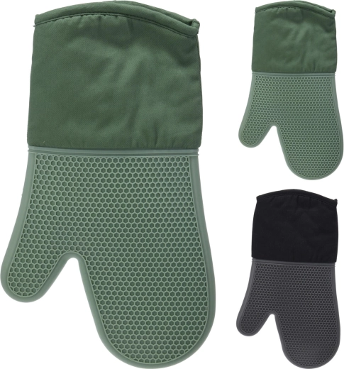 Mănușă de bucătărie cu silicon – mix de culori