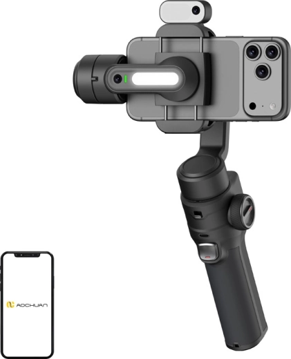 Stabilizator AOCHUAN Smart S3 cu senzor AI (negru)