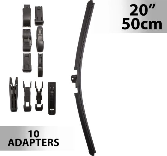 Ștergător Carguard 50 cm cu 10 adaptoare