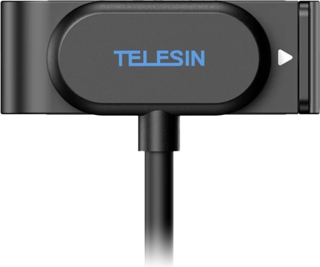 Adaptor de încărcare magnetic cu capac lateral pentru GoPro HERO 9–13 TELESIN