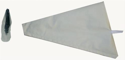 Pungă de cofetărie cauciucată 35 cm cu 7 duiuri pentru decorare