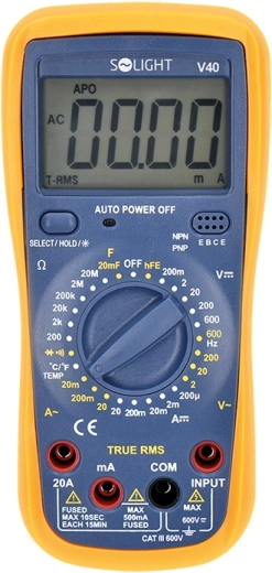 Multimetru digital profesional Solight True RMS