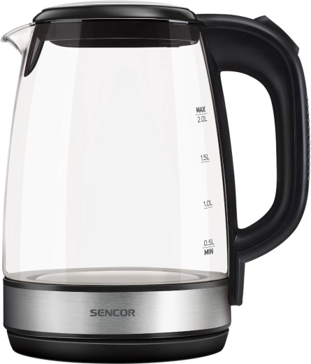Fierbător electric din sticlă Sencor, 2 l