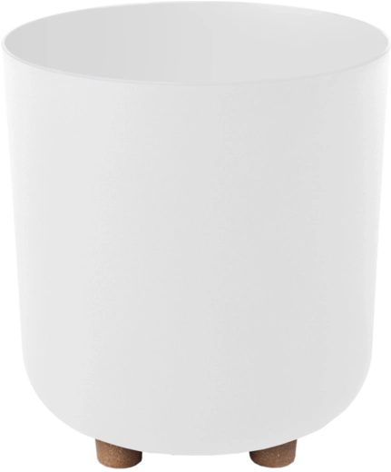 Ghiveci Sofia alb LAMELA 24 cm