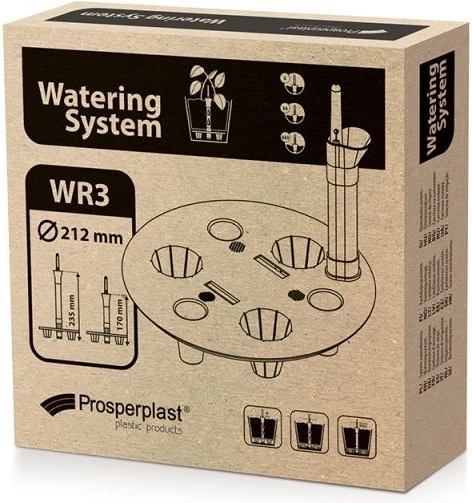 Sistem de irigare Round 21,2 cm pentru ghivece