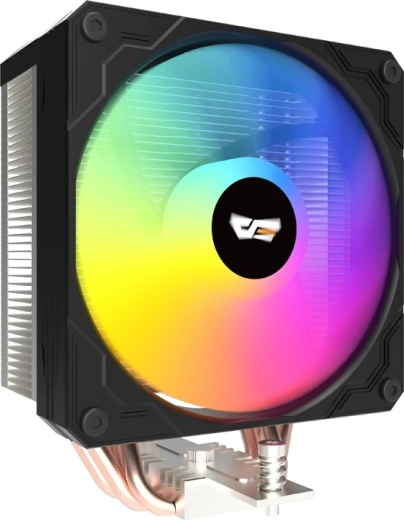 Cooler de procesor tip turn DarkFlash M400 ARGB negru
