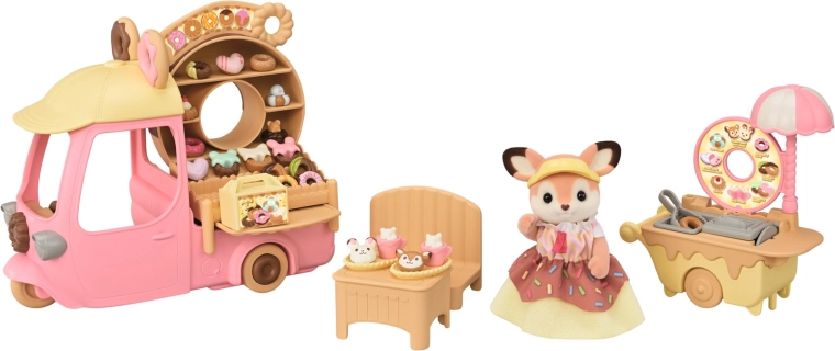Tarabă mobilă cu gogoși Sylvanian Families
