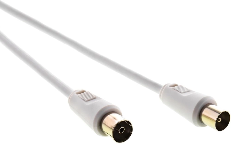 SENCOR cablu coaxial de antenă complet ecranat, cu conector IEC tată–mamă, 15 m