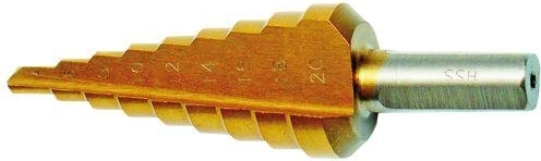 Burghiu treptat HSS 5–35 mm cu strat TiN FESTA