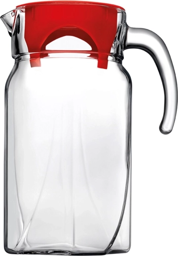 Carafă din sticlă cu capac din plastic 1,75 l