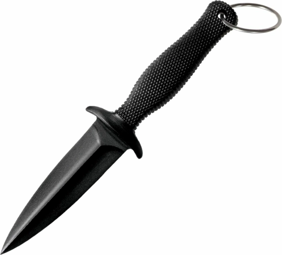 Cuțit tactic Cold Steel FGX Boot Blade II, 8,3 cm, negru, Griv-Ex și Kray-Ex