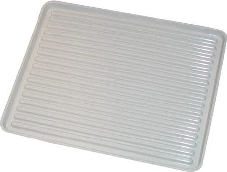 Suport de scurgere pentru vase 50 × 40 cm plastic gri granit