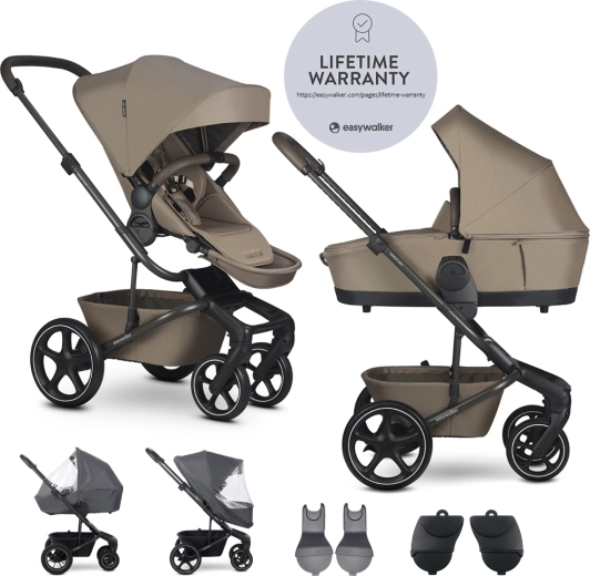 Cărucior combinat Easywalker Harvey NXT XL set mocha brown