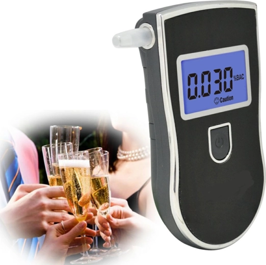 Analizor de respirație Al6 cu afișaj LCD și muștiucuri