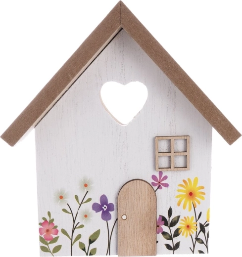Căsuță decorativă din lemn Louka 14 × 3 × 15 cm
