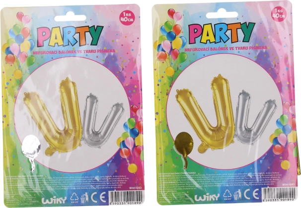 Balon gonflabil litera V