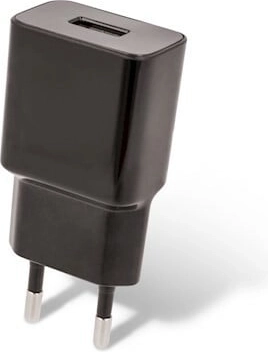 Încărcător de priză Maxlife cu USB 2,1 A și cablu micro USB, negru