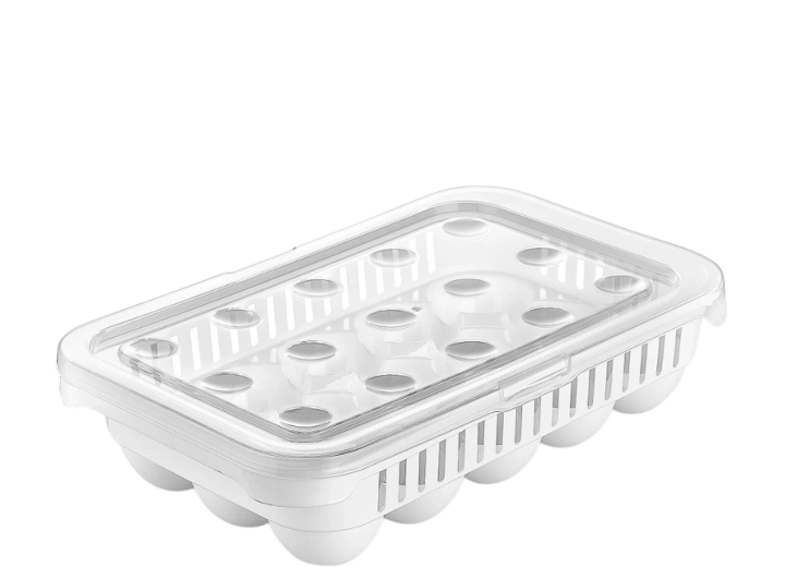 Suport dreptunghiular pentru ouă, 15 bucăți