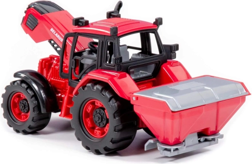 Tractor Belarus cu remorcă pentru fertilizare - 1 bucată