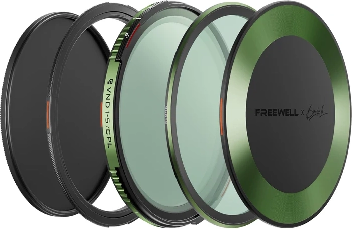 Set de filtre variabile ND/CPL Freewell Brandon Li 95 mm