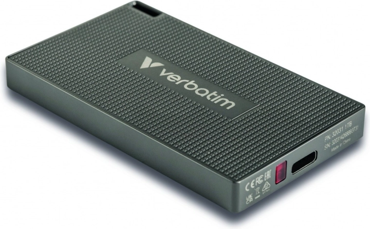 Verbatim Metal Mini SSD extern 512 GB USB‑C