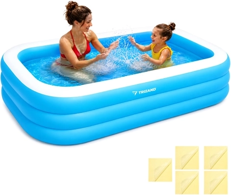 Piscină familială gonflabilă Trizand 185 × 130 × 50 cm