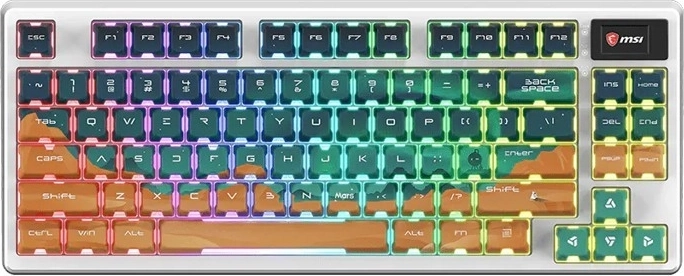 MSI Forge GK600 TKL wireless Mars (US) tastatură mecanică wireless
