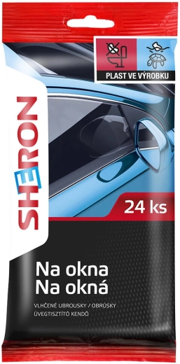 Șervețele pentru sticlă SHERON 24 buc