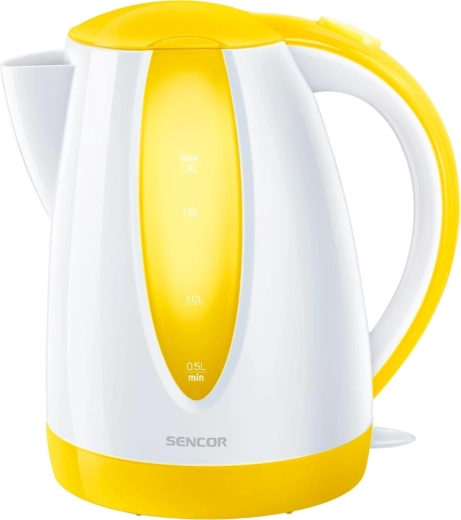 Fierbător electric Sencor galben 1,8 l