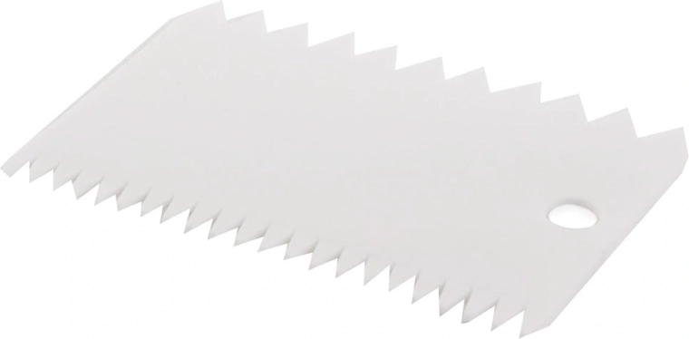 Spatulă zimțată pentru cofetărie, 11 cm