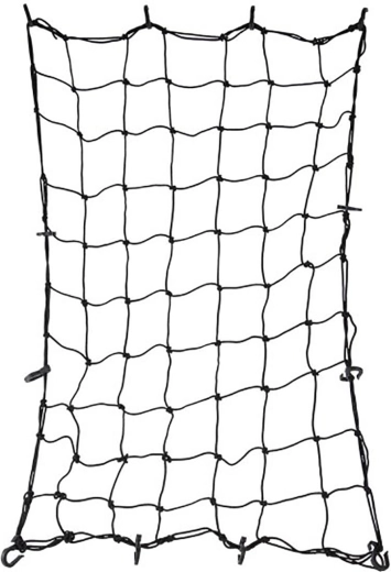 Plasă elastică de fixare cu cârlige 80 × 120 cm