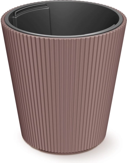 Ghiveci cu inserție Milly 29,9 cm marsala