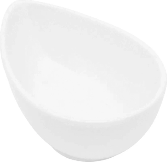 Bol de porțelan Regular Kropla crem 10 cm, 100 ml