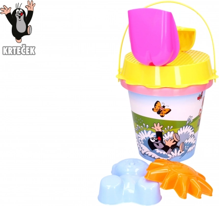 Set nisip Krtek 1,5 L roz