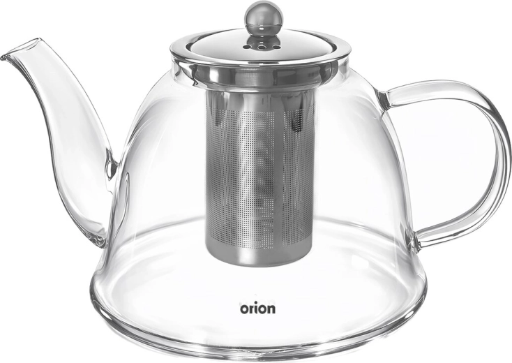 Ceainic din sticlă borosilicată cu filtru din inox, 1,6 l