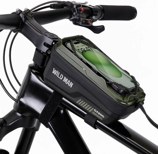 Wildman husă și geantă pentru cadrul bicicletei GX200 verde