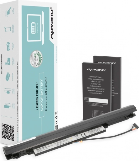 Baterie Movano pentru Lenovo IdeaPad 110-14IBR / 110-15IBR (L15S3A02) 2200 mAh 24 Wh