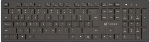 tastatură wireless NATEC Herring 2.4 GHz slim (layout US)