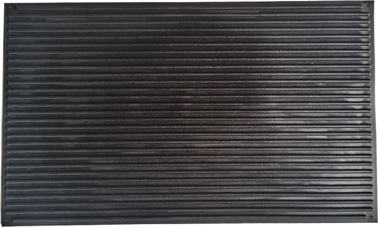 Covoraș din cauciuc 33 × 55 cm cu motiv ukulele, negru