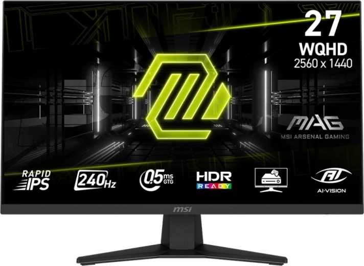 Monitor 27" MAG 274QF X24, 240 Hz, FHD, plat, negru