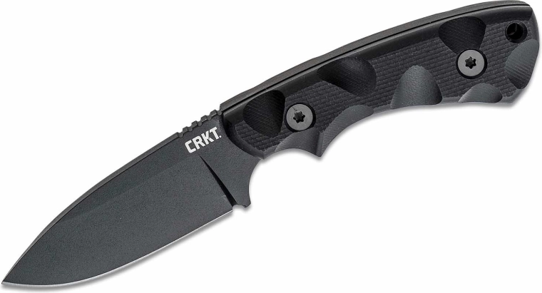 Cuțit tactic CRKT SIWI Black cu lamă fixă 8,5 cm