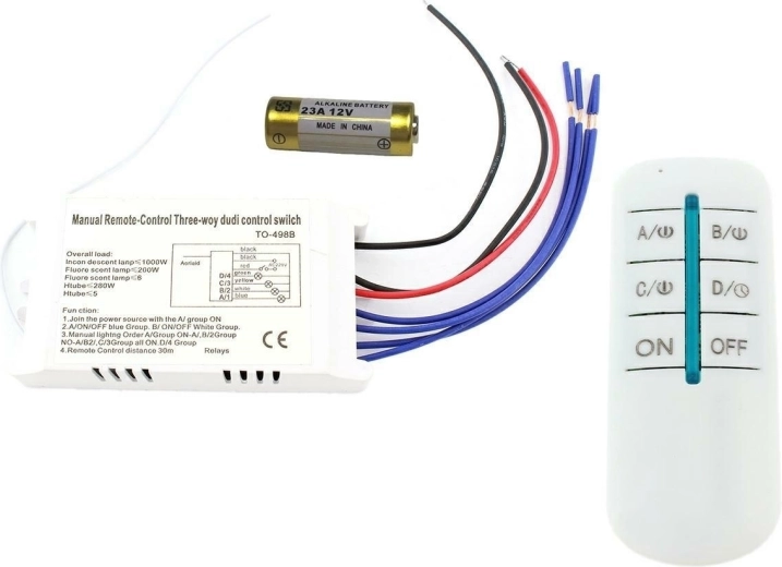 AG132B PORNIT/OPRIT PORNIT/OPRIT 230V 4 CANALE